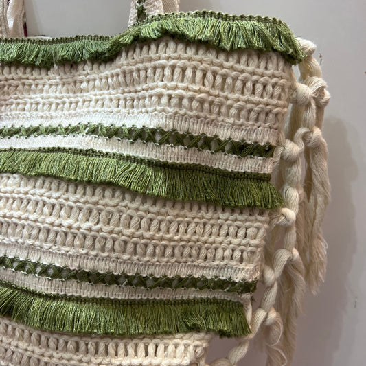 Olive breeze bag