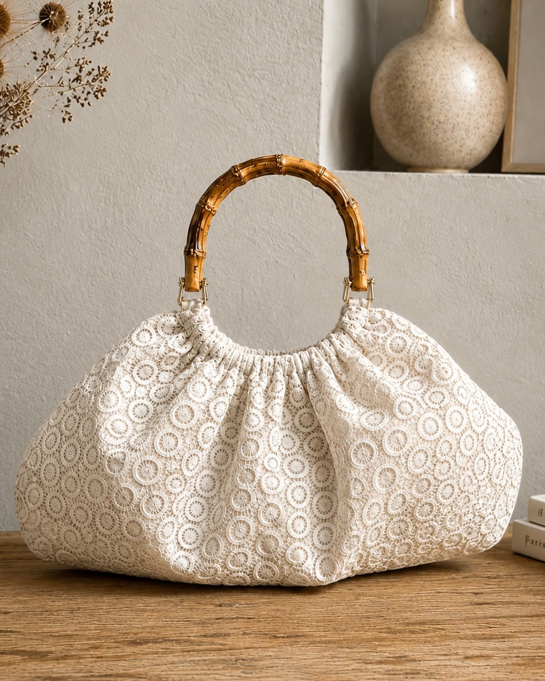 Bamboo effect bag