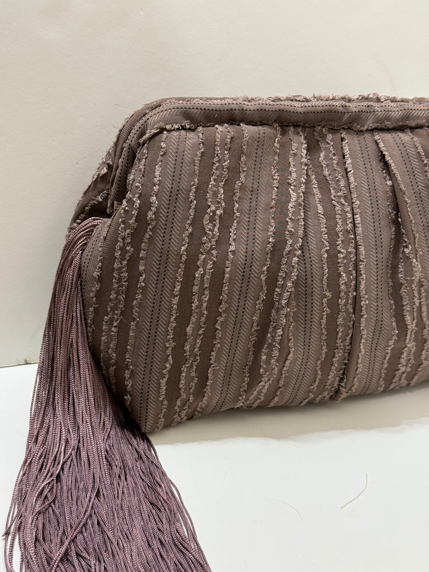 Cafe fringes large pouch