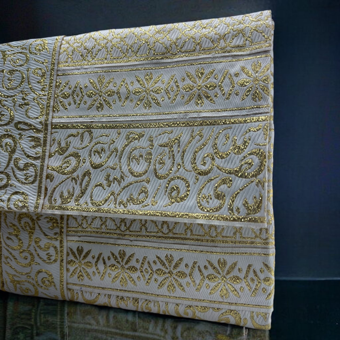 Arabic calligraphy clutch