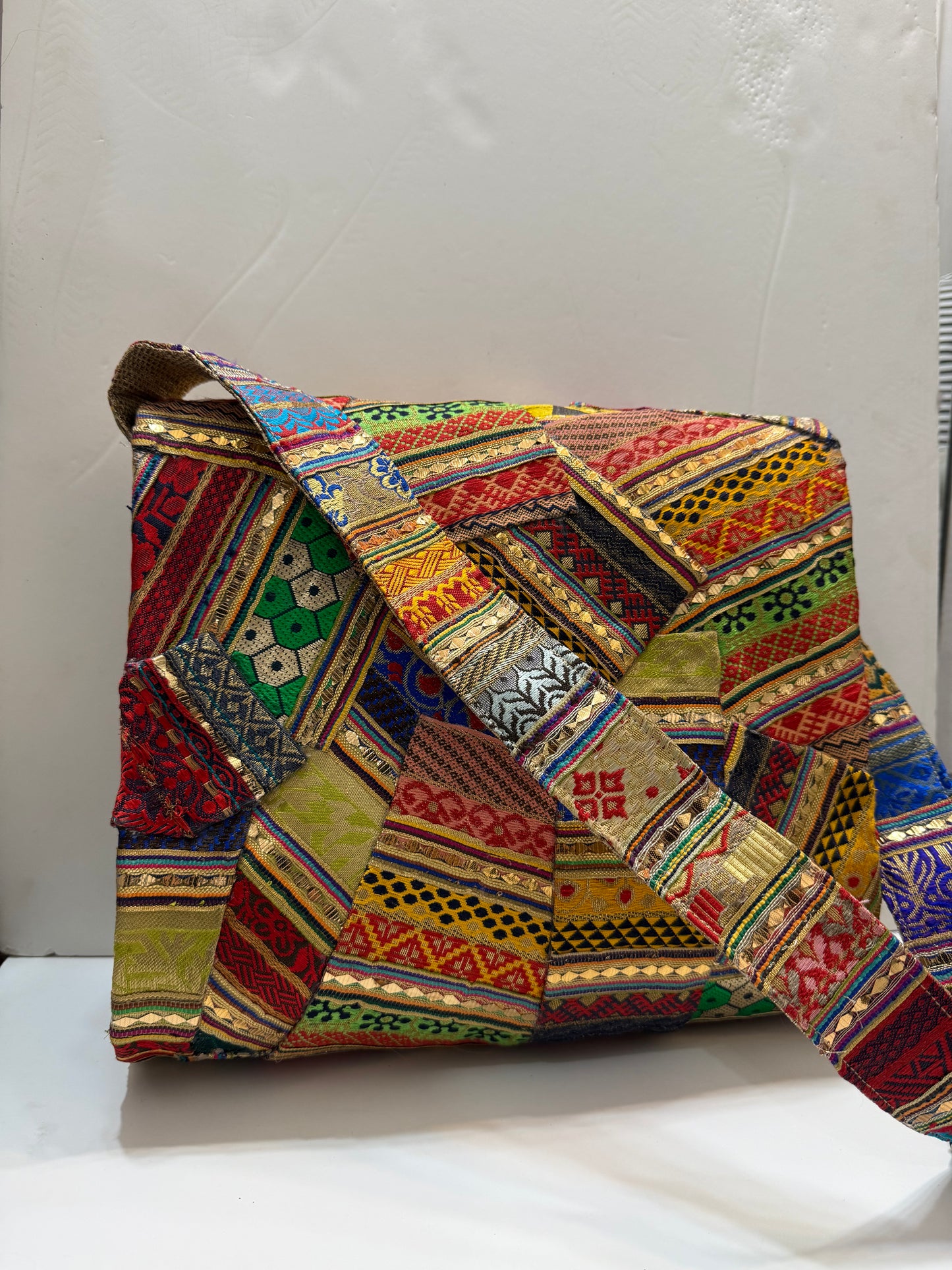 Patches bohemian bag