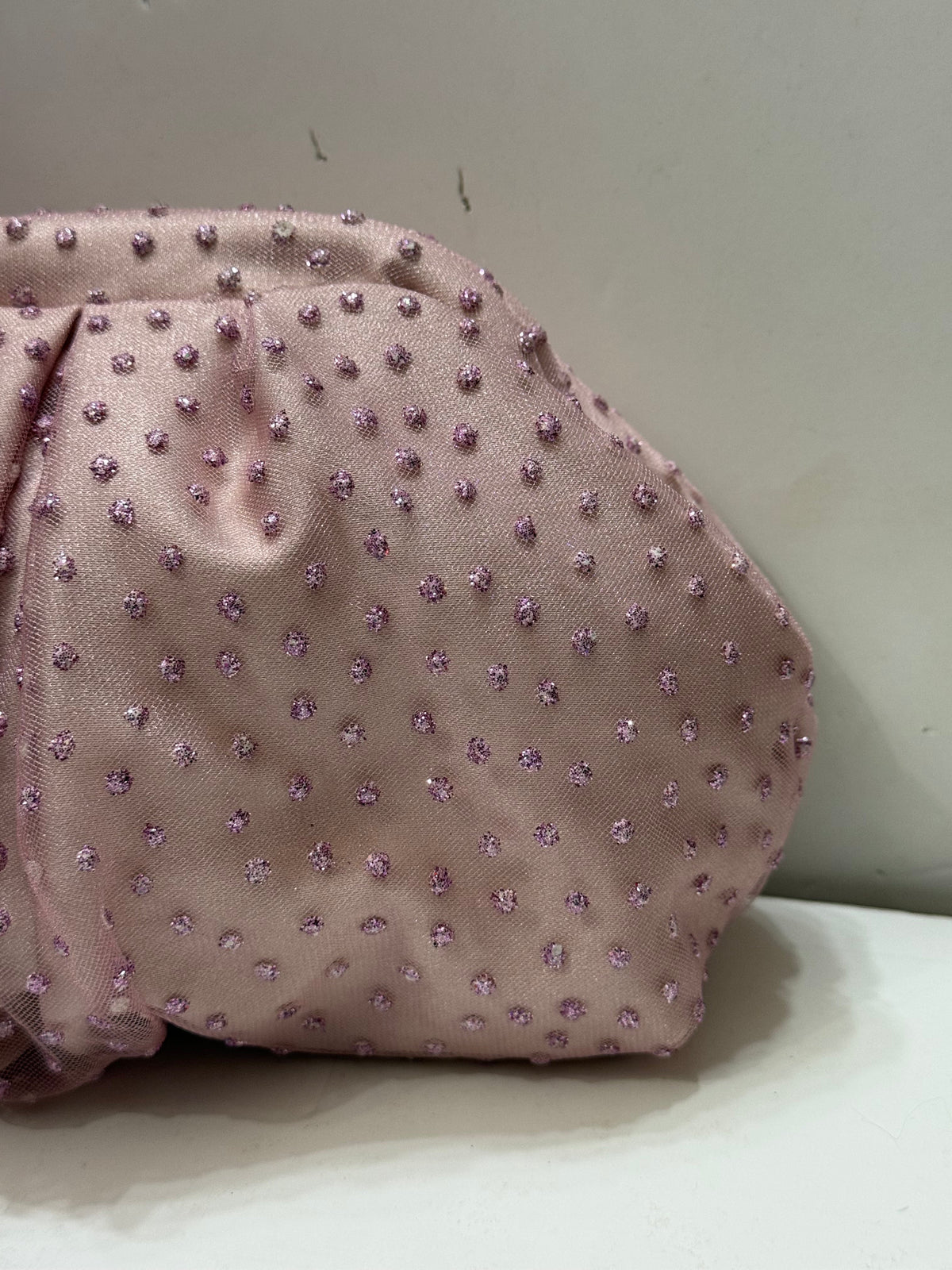 Sparkling pink small pouch