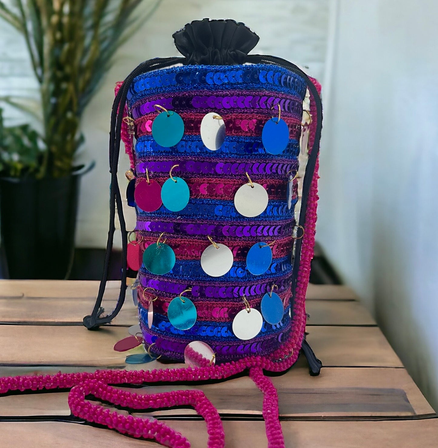 Disco cylinder bag