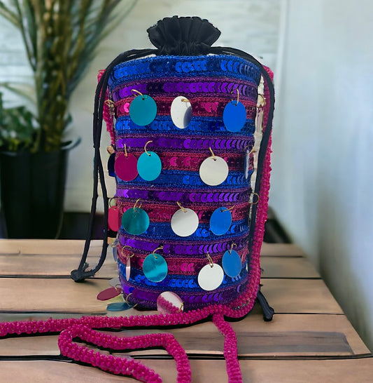 Disco cylinder bag