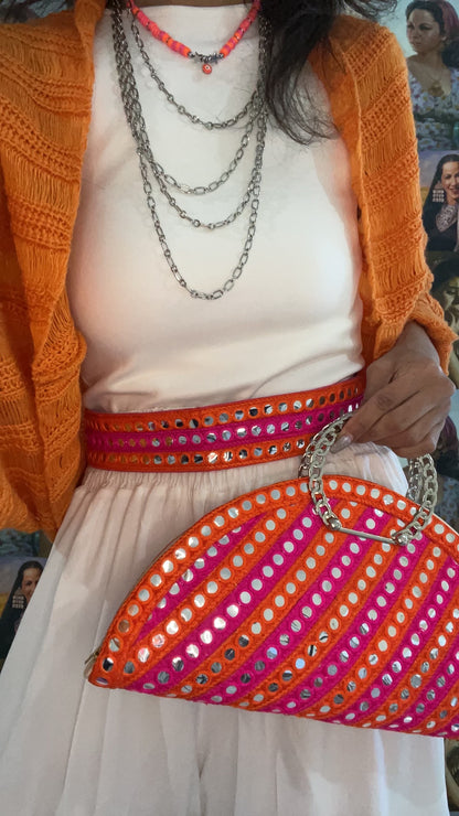 Orange & pink set