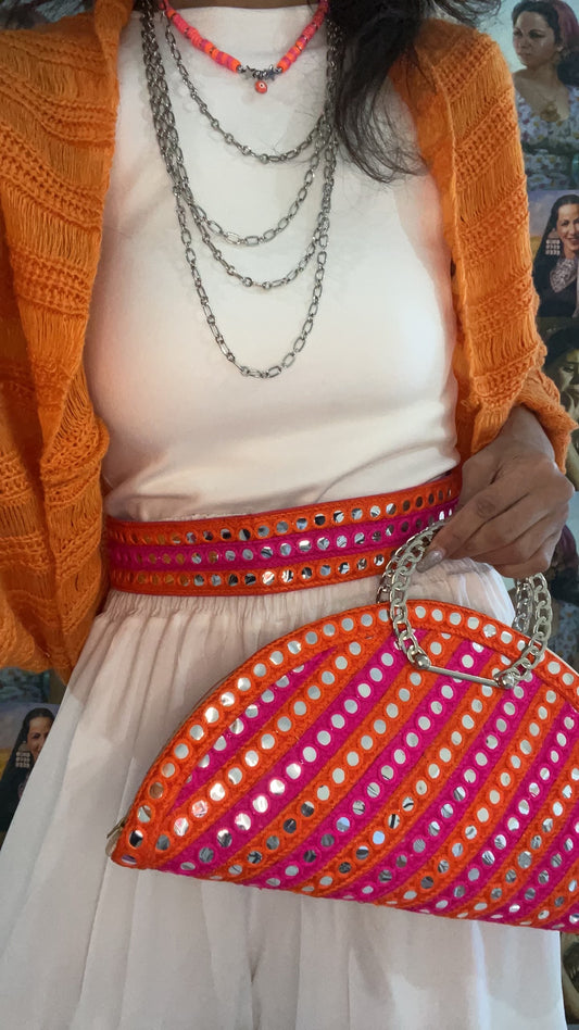 Orange & pink set
