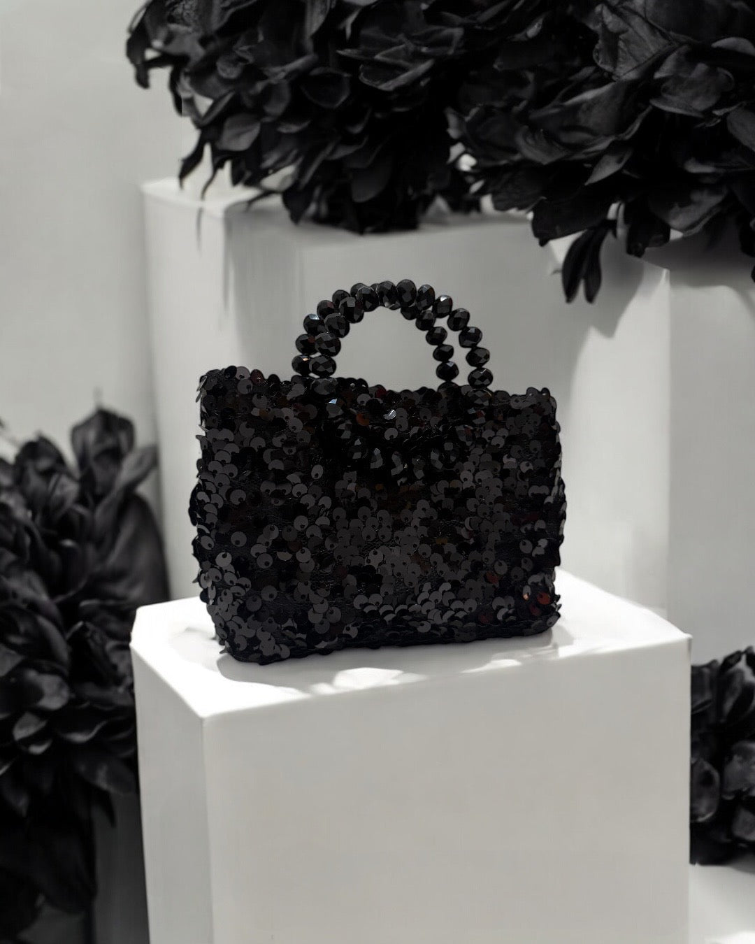 All in black mini bag