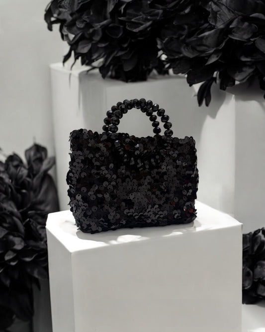All in black mini bag