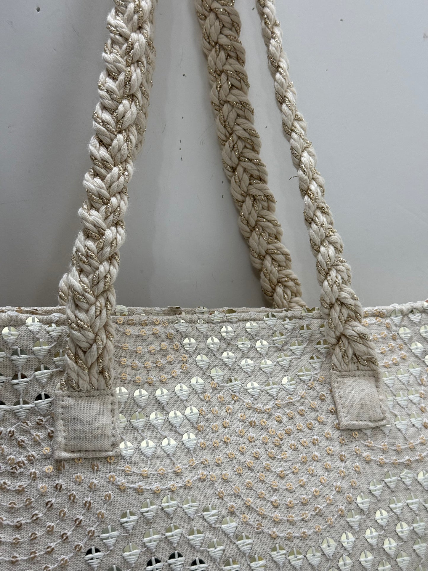 Light creamy bag