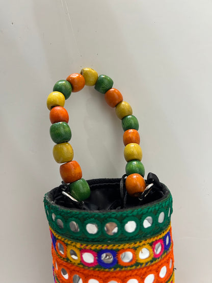 Autumn cylinder bag
