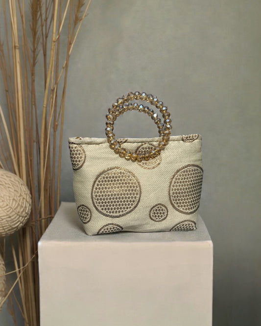 Beige & oxedeh mini bag