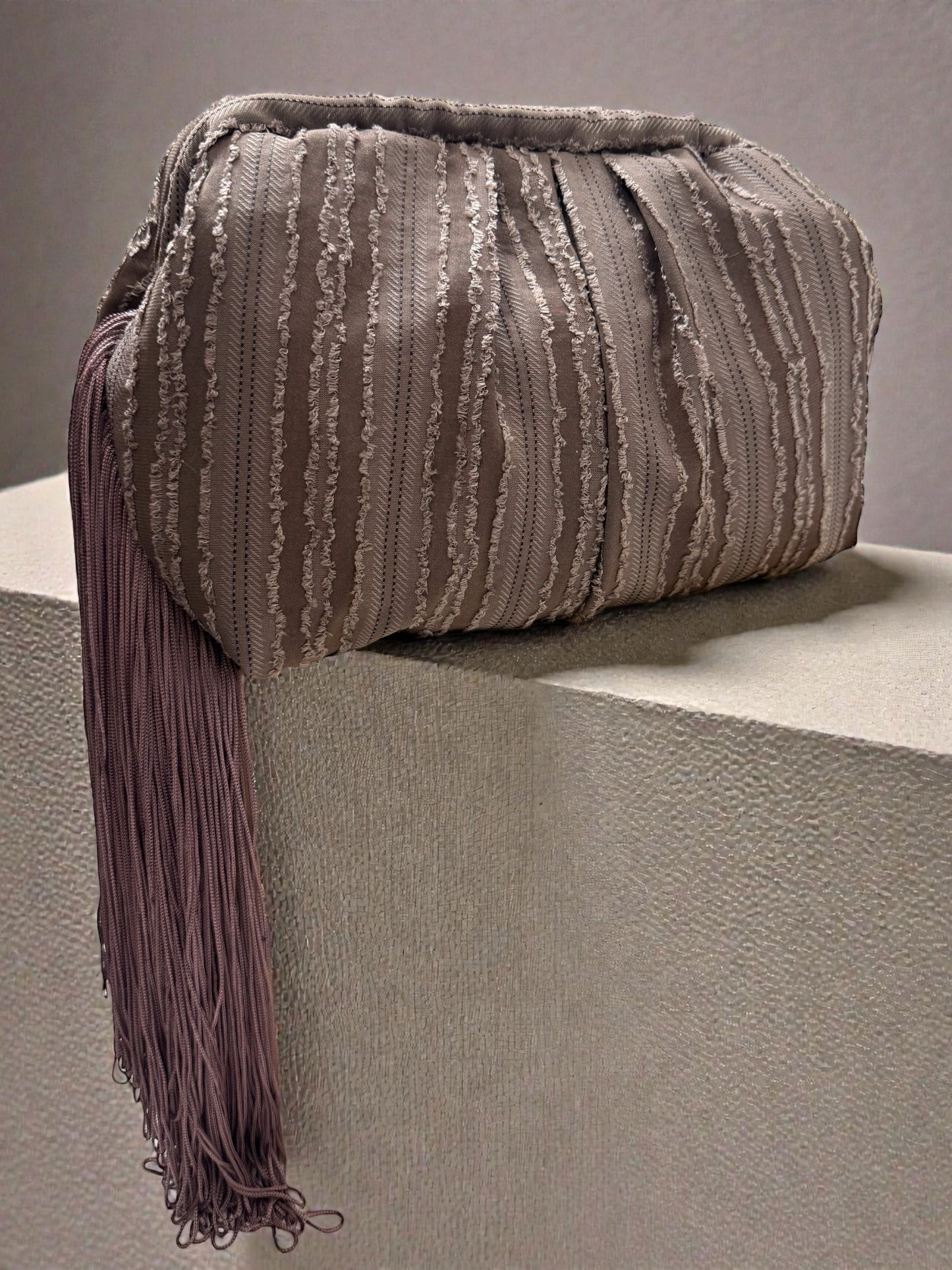 Cafe fringes large pouch