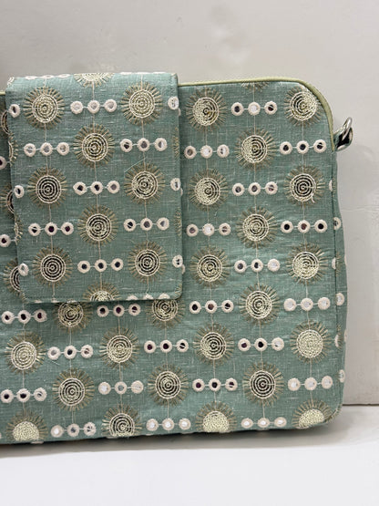 Mint laptop bag