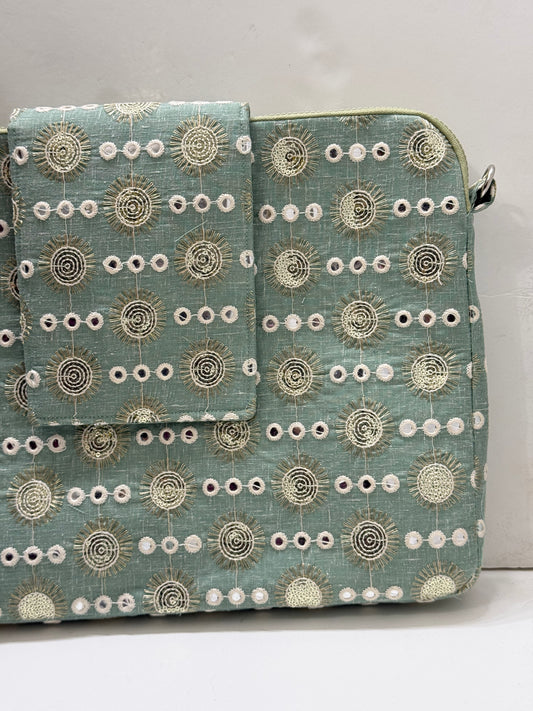 Mint laptop bag
