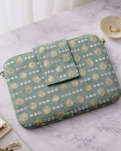 Mint laptop bag