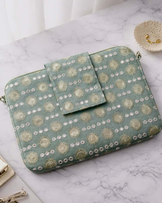 Mint laptop bag