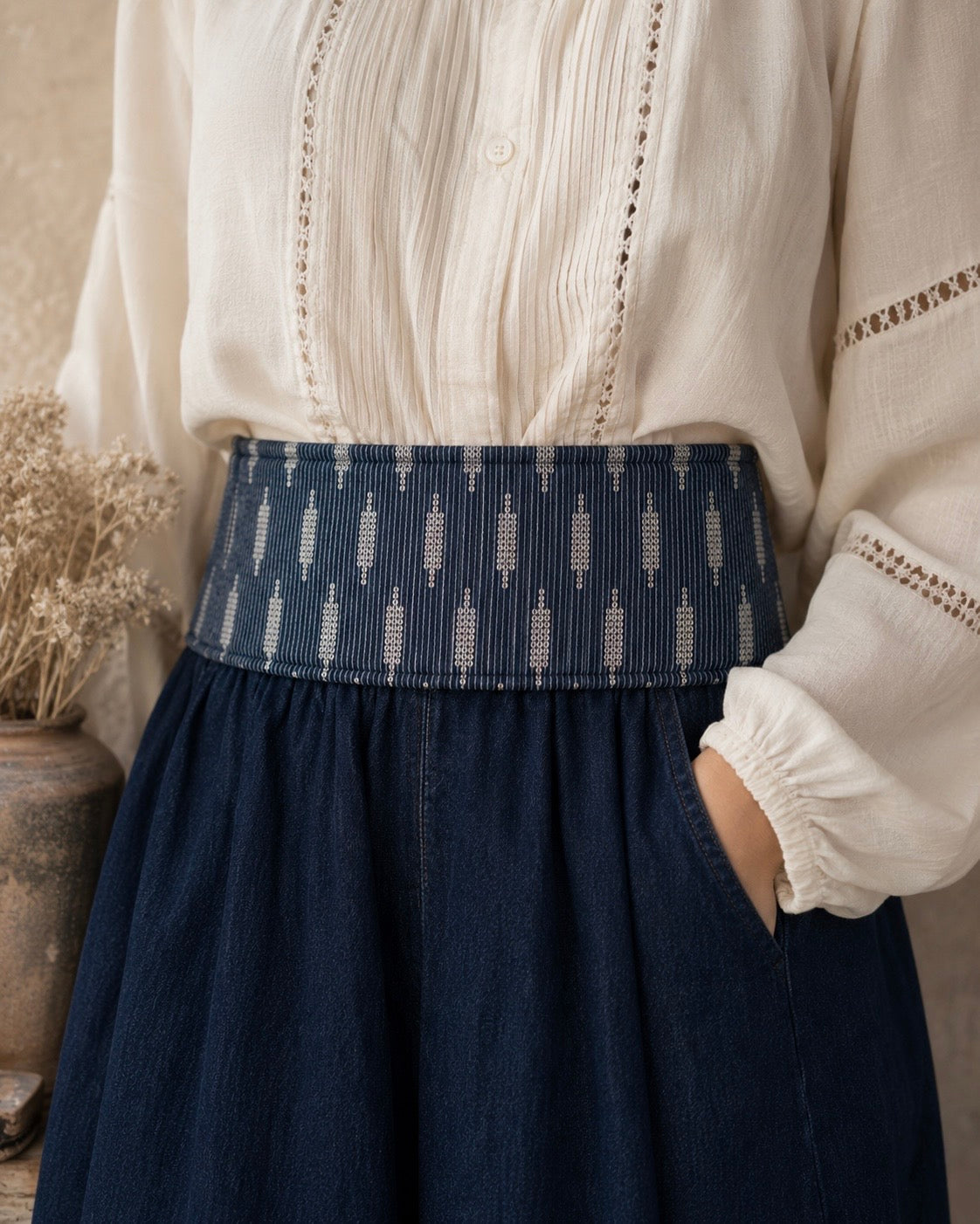 Denim effect set