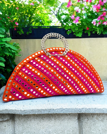 Pink & orange bag