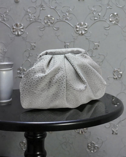 whiten silver small pouch