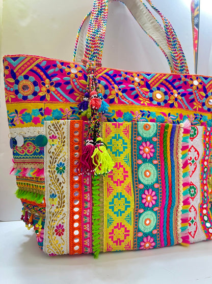 Colorful big bag