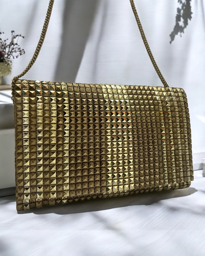 Gold & oxedeh clutch