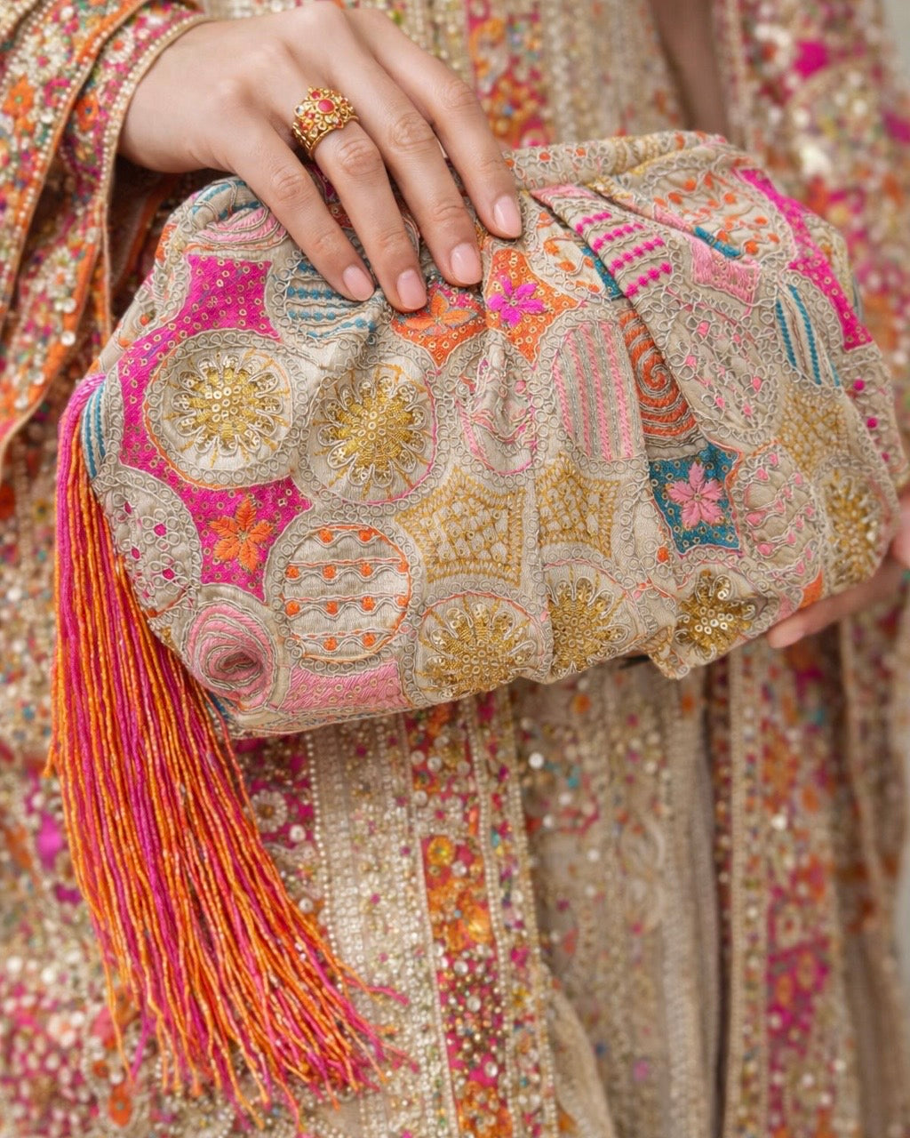 Creamy cookie fringes large pouch