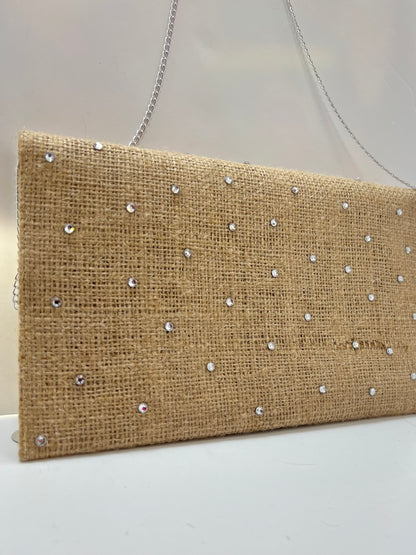Evil eye clutch