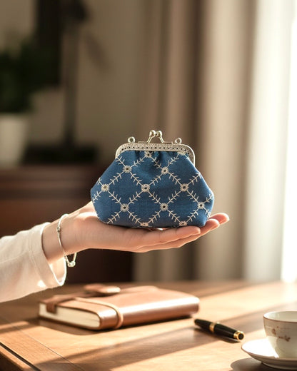 Dark denim mini pocket