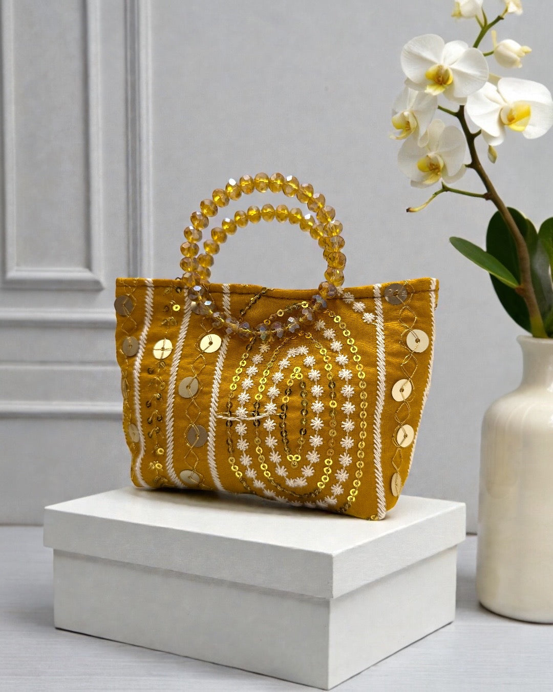 Mustard mini bag