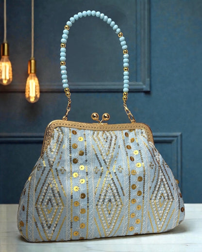 Baby blue bag