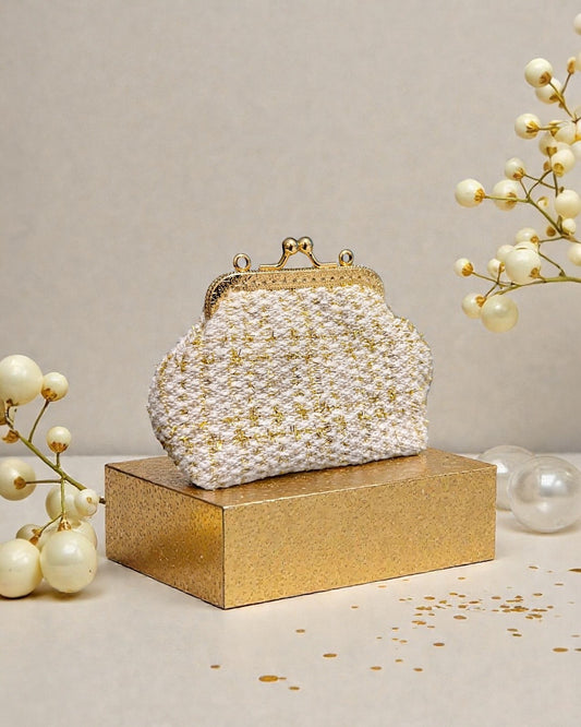 Golden sparkle mini pocket