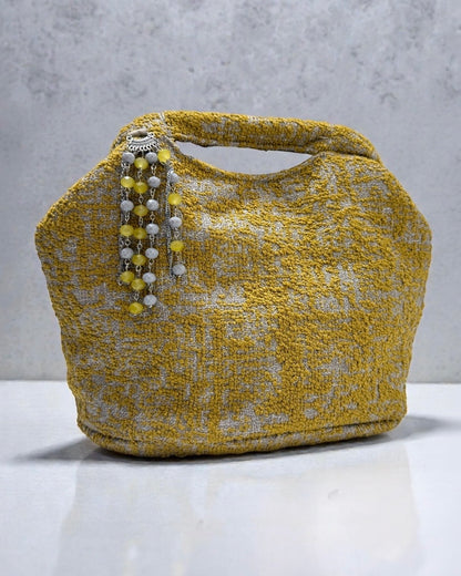 Mustard & grey bag