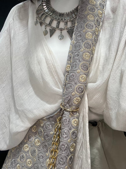 silver crossbag