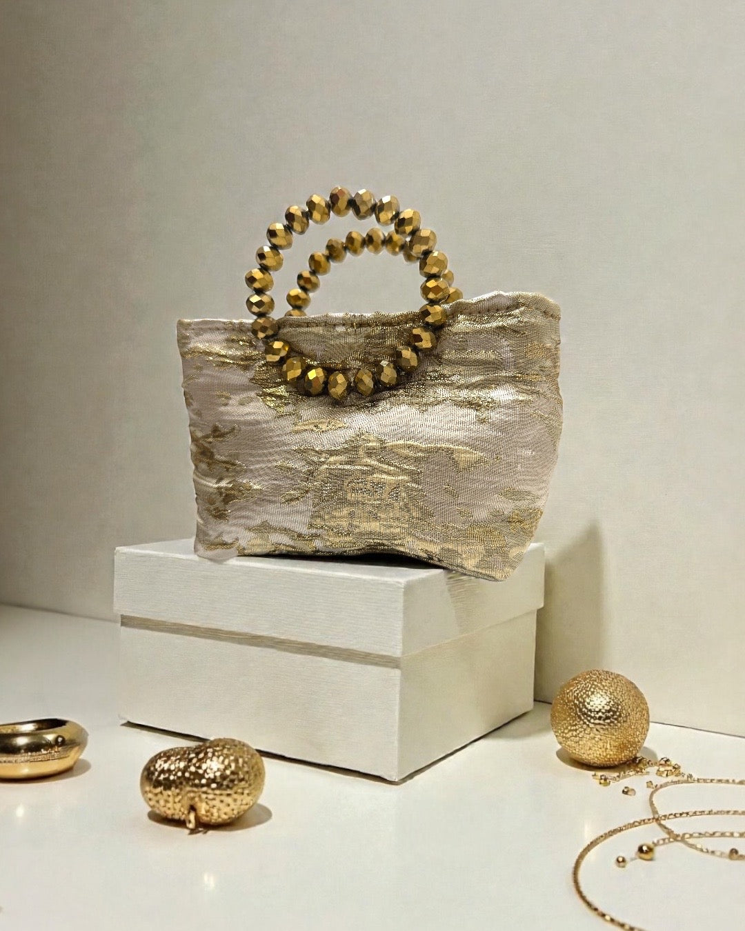 Golden army mini bag