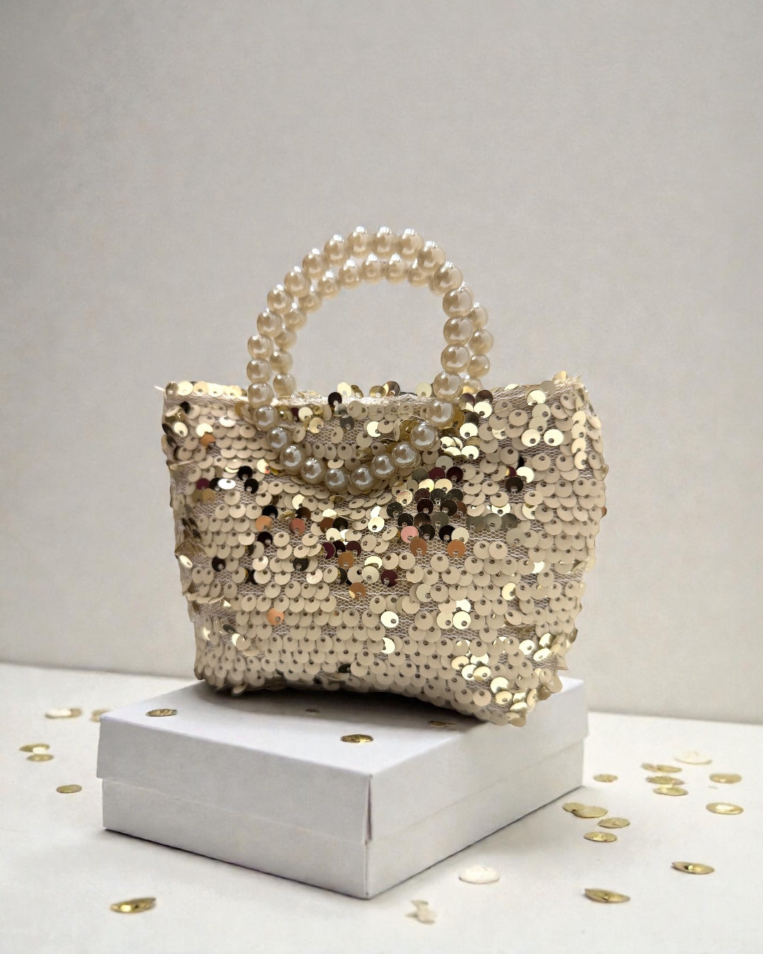 Champagne mini bag