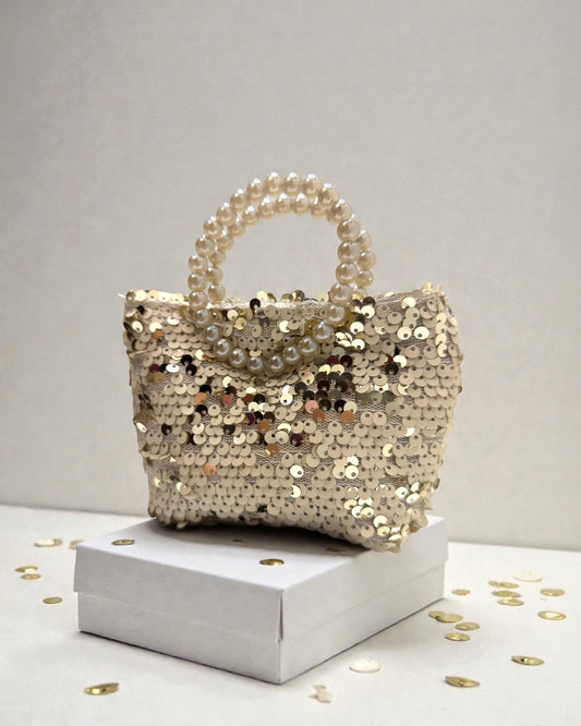 Champagne mini bag