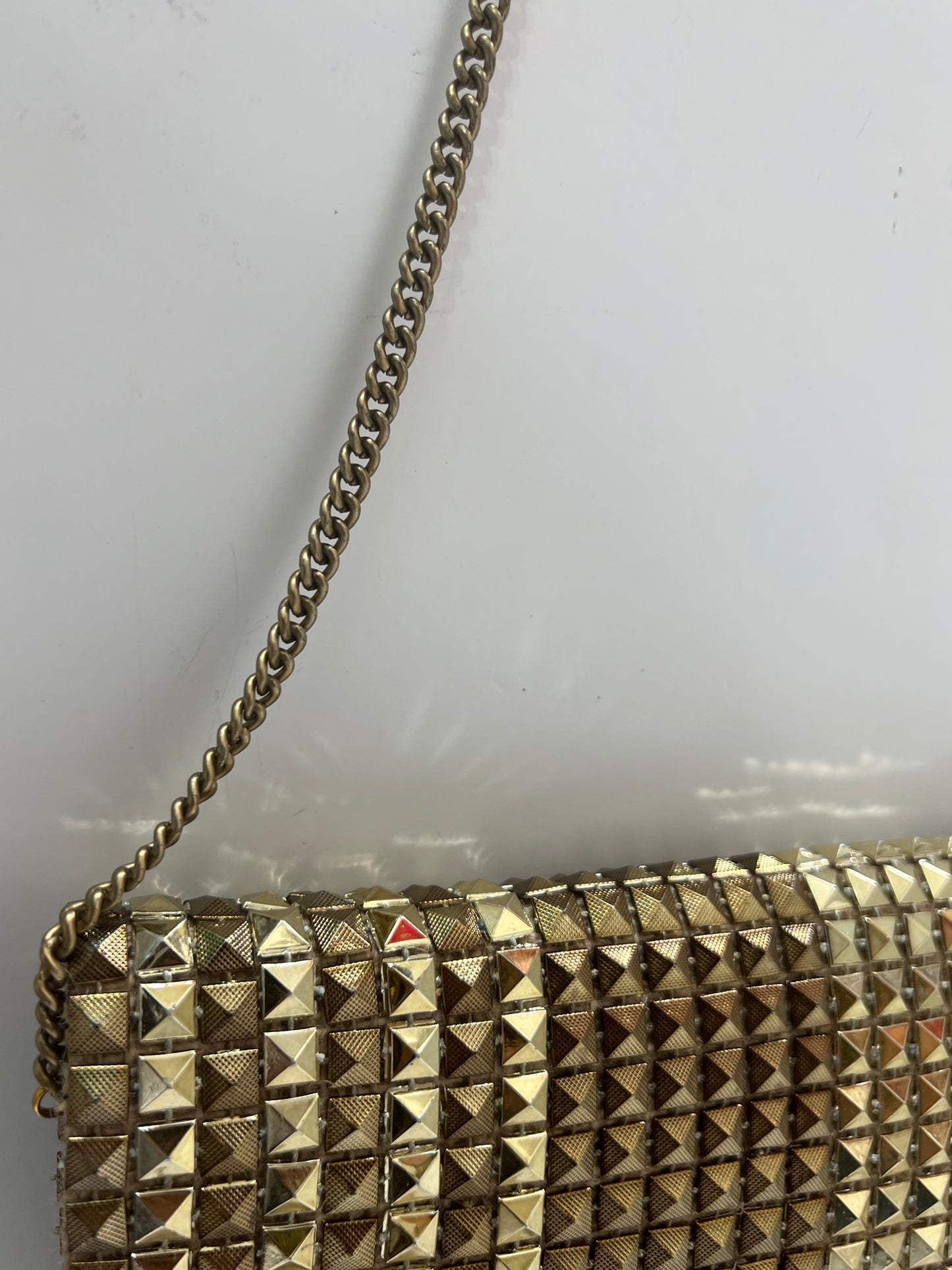 Gold & oxedeh clutch
