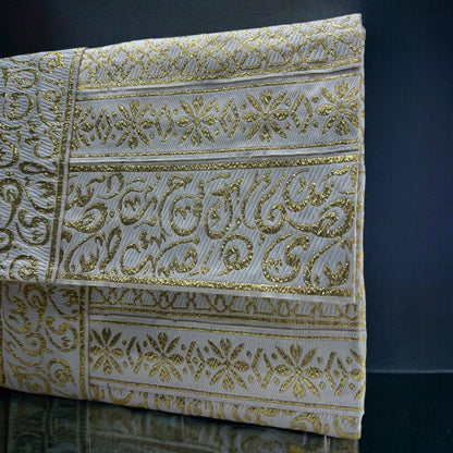 Arabic calligraphy clutch