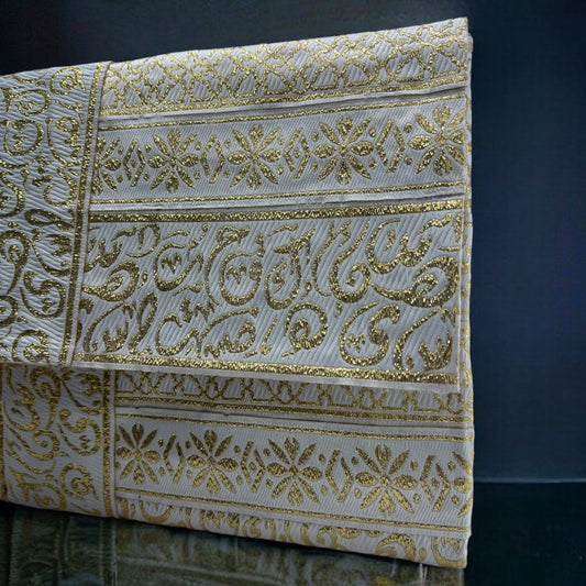 Arabic calligraphy clutch