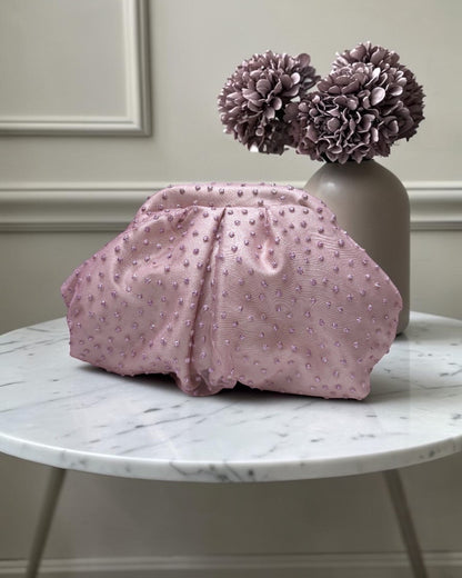 Sparkling pink small pouch