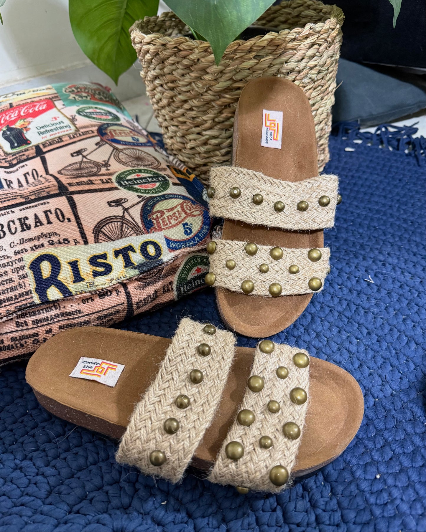 Rustic charm slipper