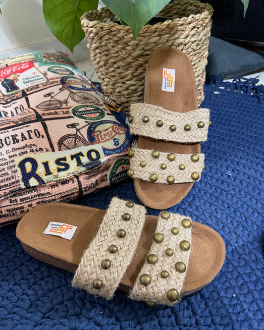 Rustic charm slipper