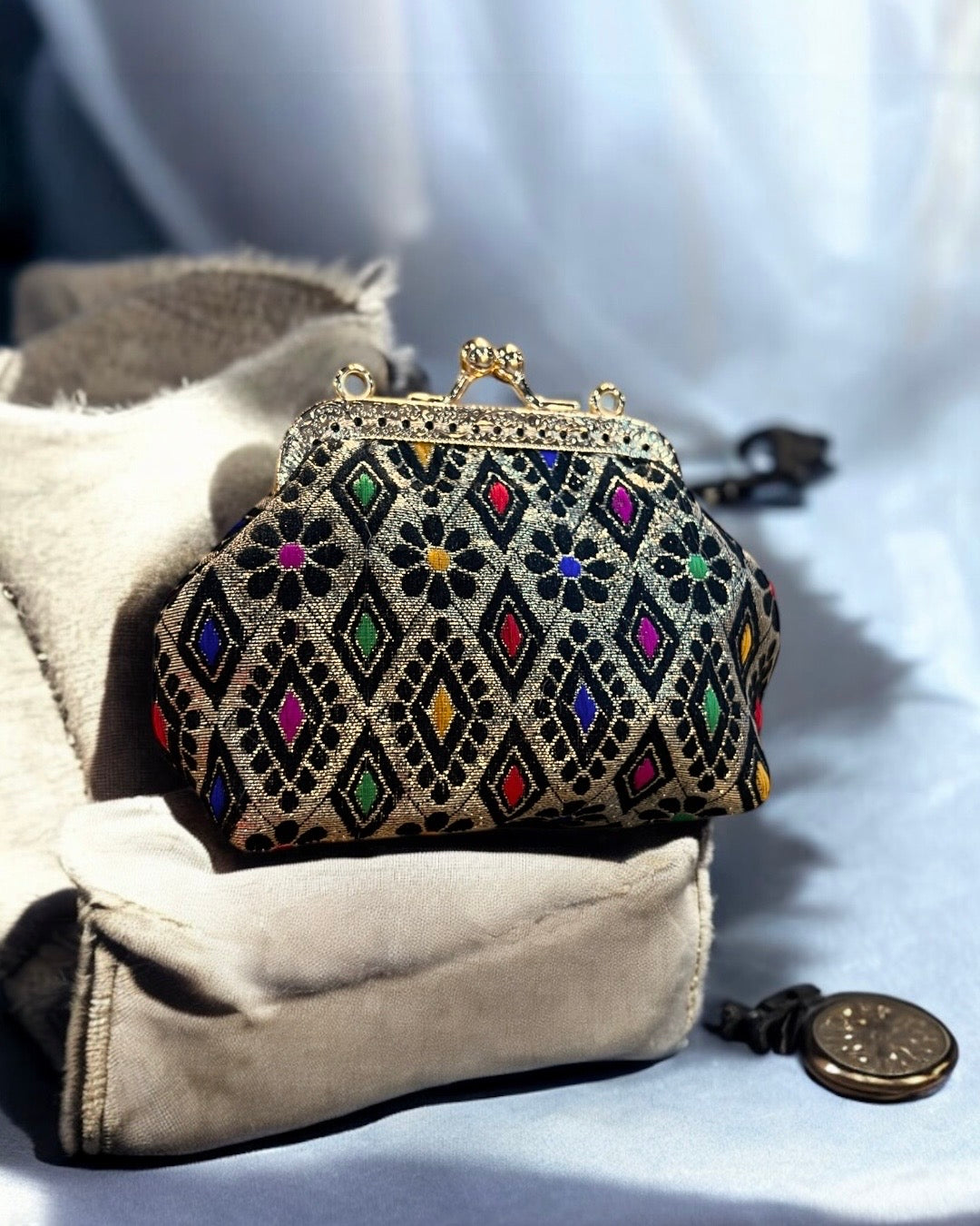 Flowery jocker mini pocket
