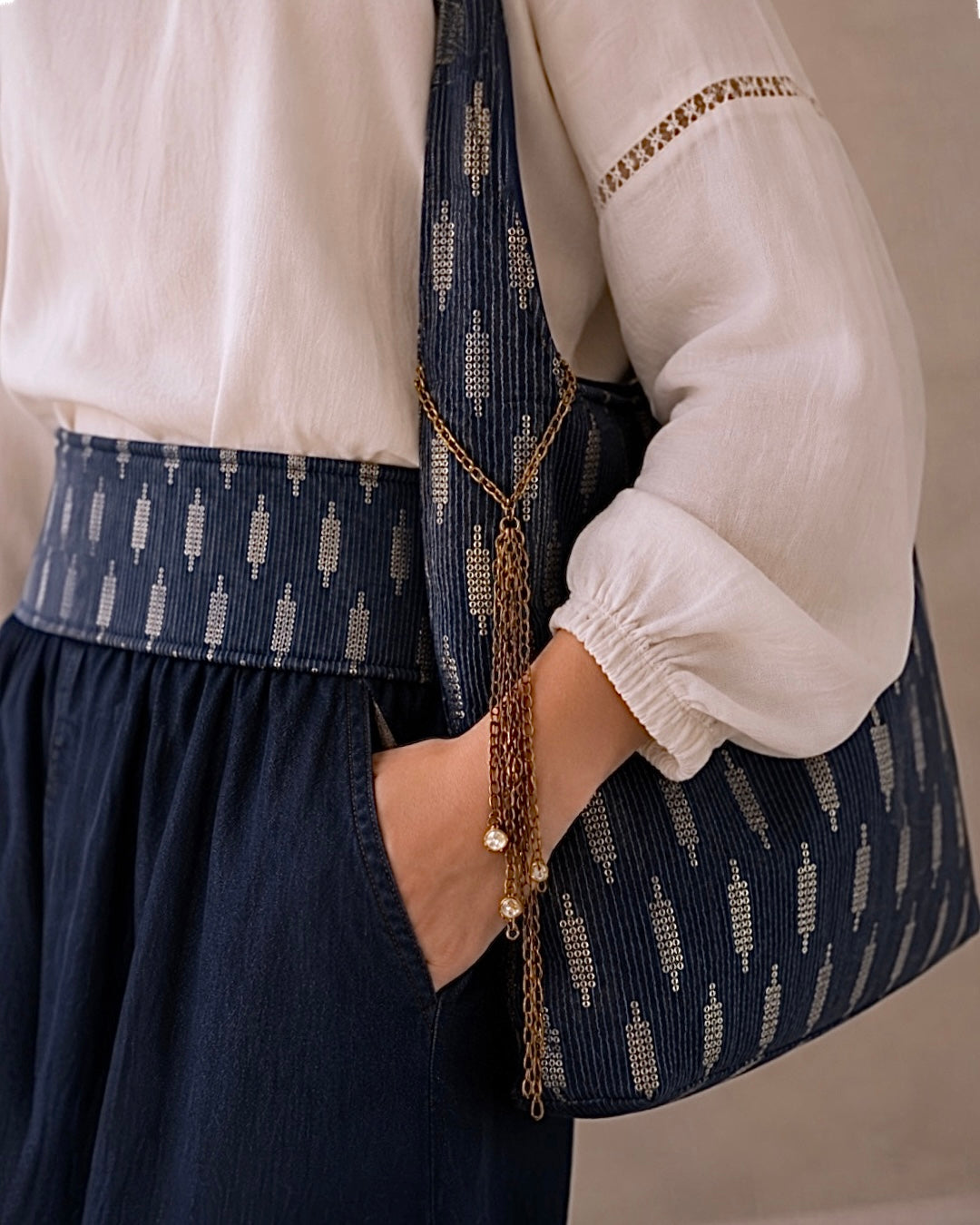 Denim effect set