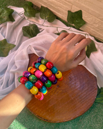 Colorful wrap up bracelet