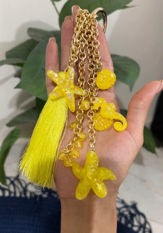 Yellow summer medal