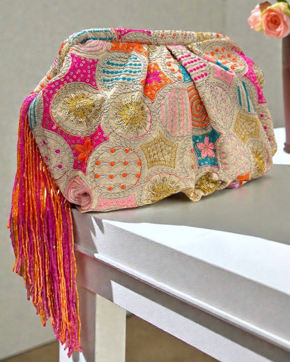 Creamy cookie fringes large pouch