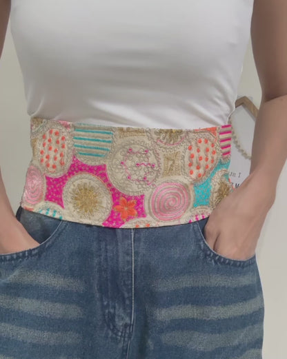 Creamy cookie belt