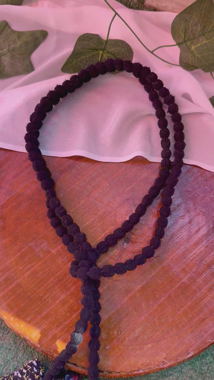 Black and gold necklace