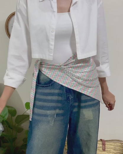 Pastel scarf